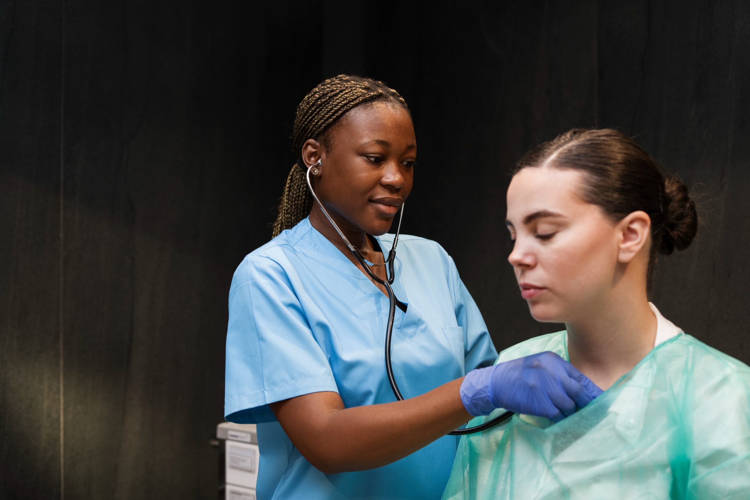 nurse-wearing-scrubs-while-working-clinic